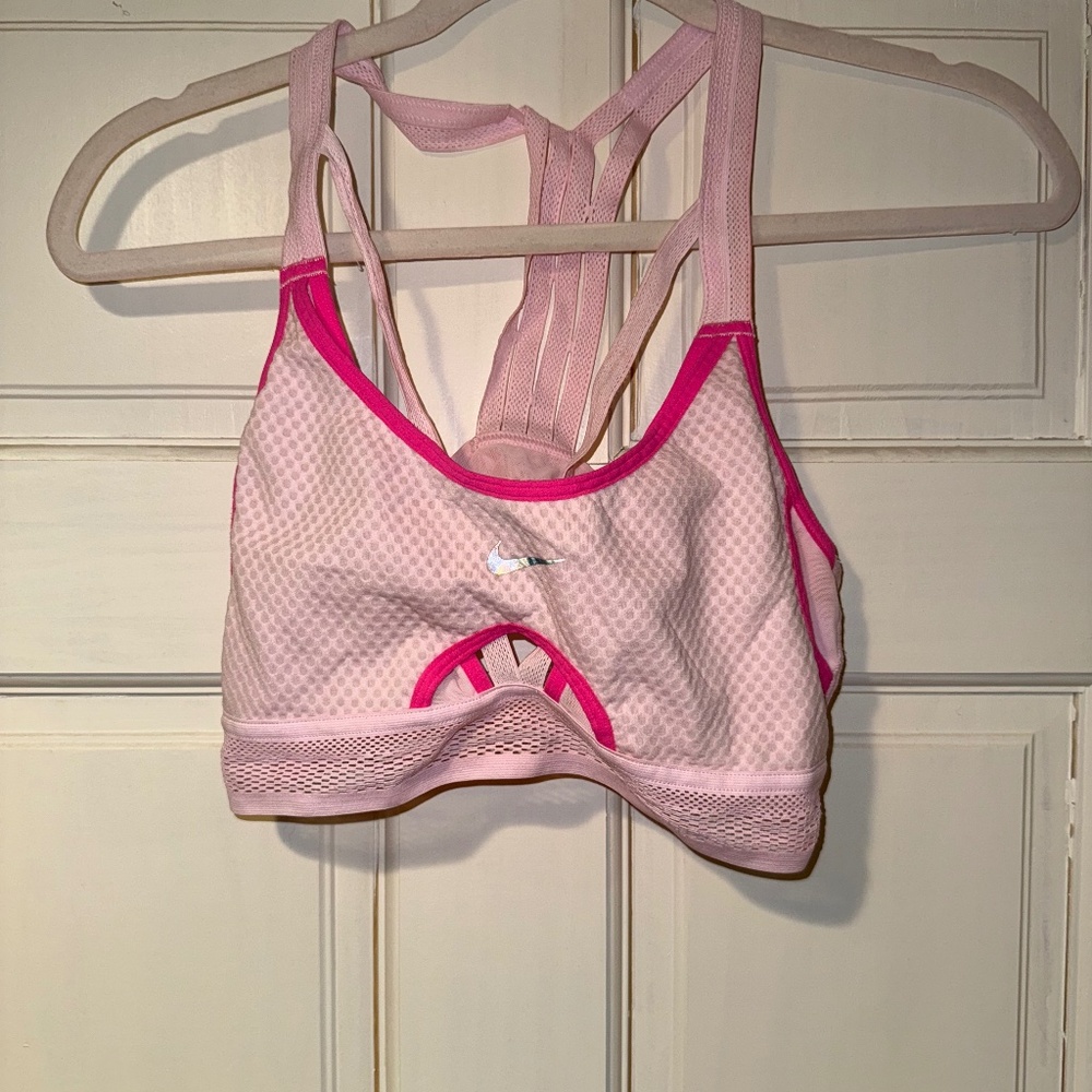 Nike Indy Sports Bra in Double Pink!